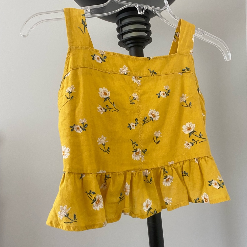 Yellow tank top